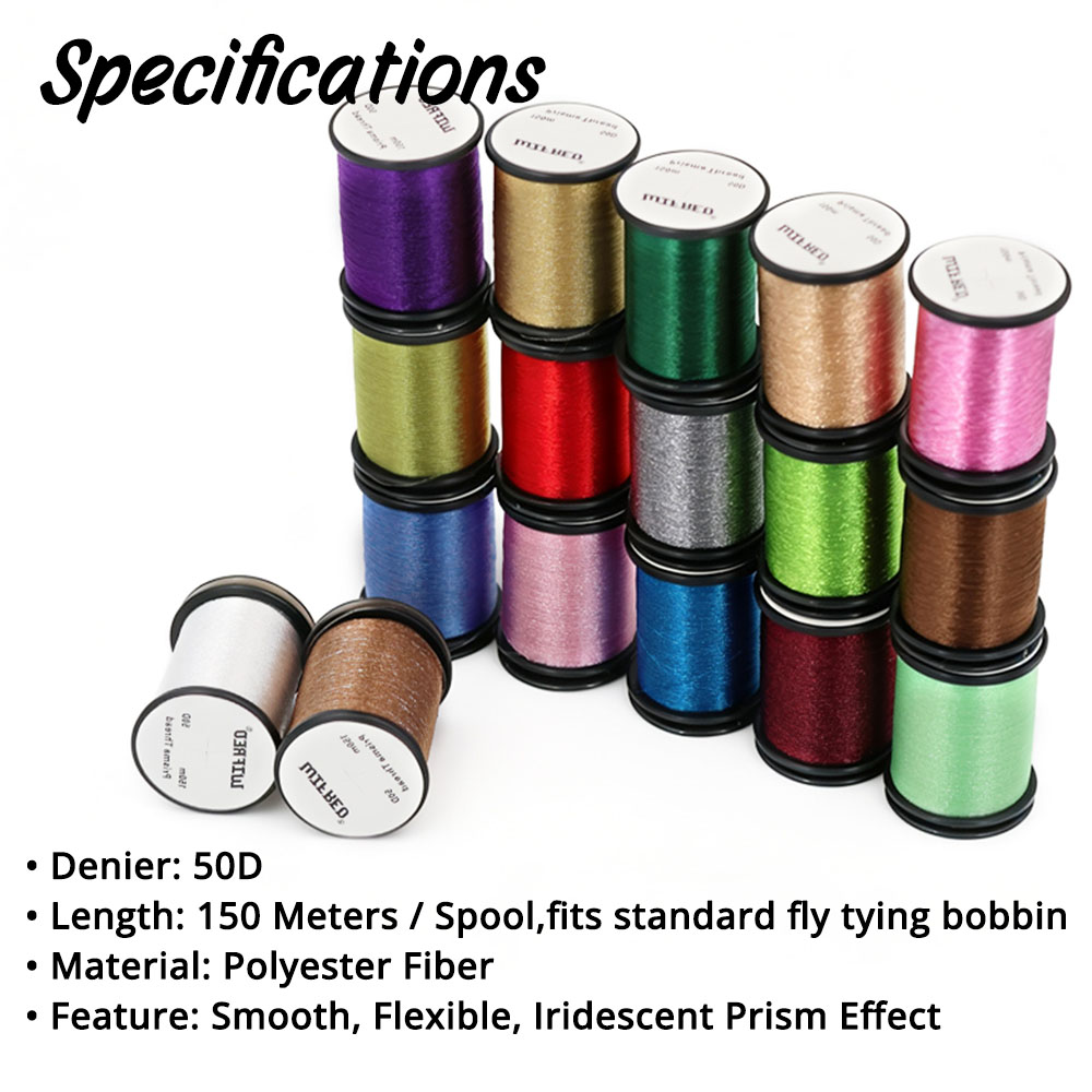  50D Prisma Fly Tying Thread  - Ice Fishing Line recension och pris