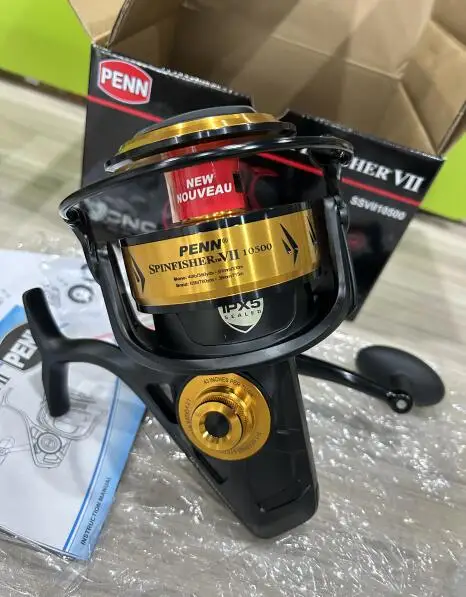 100% Original IPX5 Sealed Desi - Penn Reel Spinfisher recension och pris