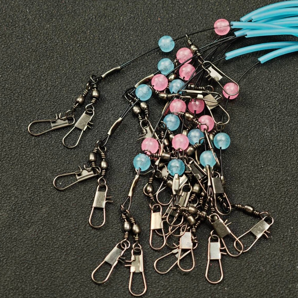 10Pcs Luminous Squid Jig Fishi - Leader Line recension och pris