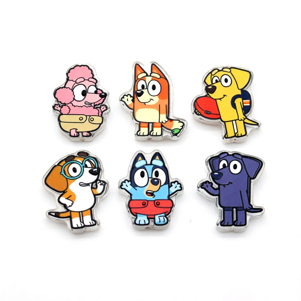 10PCS cartoon dog acrylic DIY  - Penn Reel Fierce recension och pris