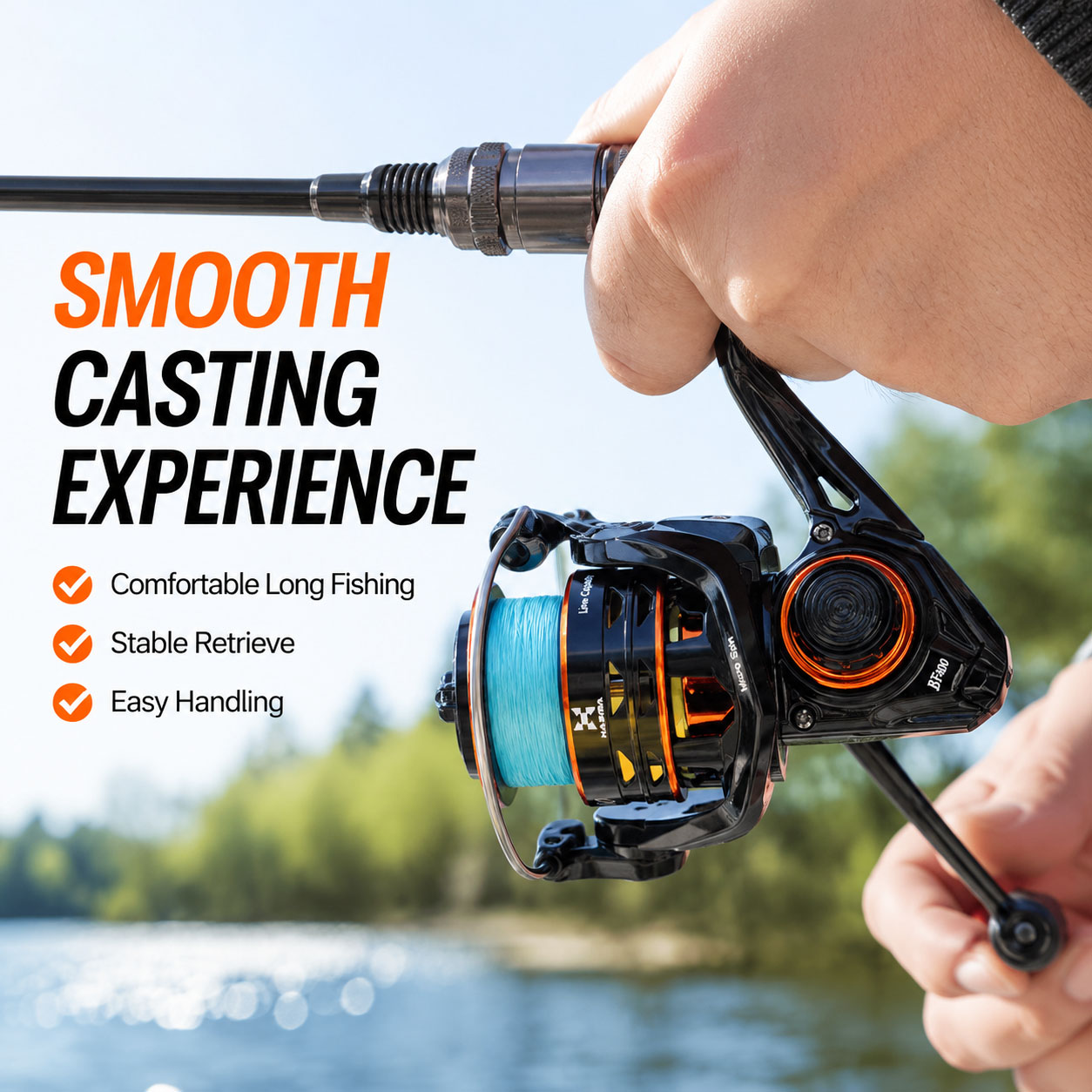 HASIDA Butterfly 800 Ultraligh - Kastking Reel Zephyr recension och pris