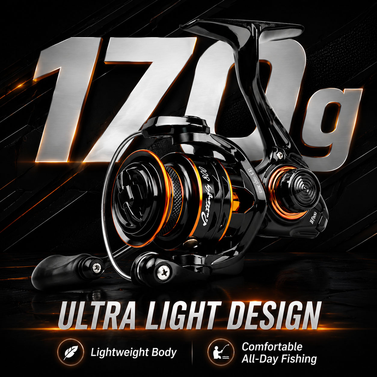 HASIDA Butterfly 800 Ultraligh - Kastking Reel Zephyr recension och pris