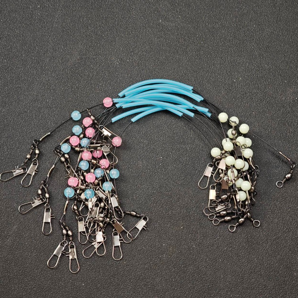 20pcs Fishing Rig Luminous Squ - Leader Line recension och pris